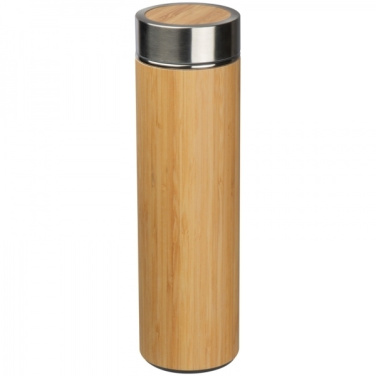 Logotrade promotional item image of: Stainless steel bottle VALDEMORO 550 ml